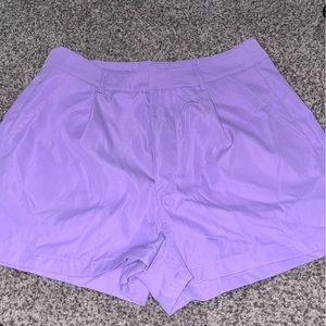 Purple women shorts